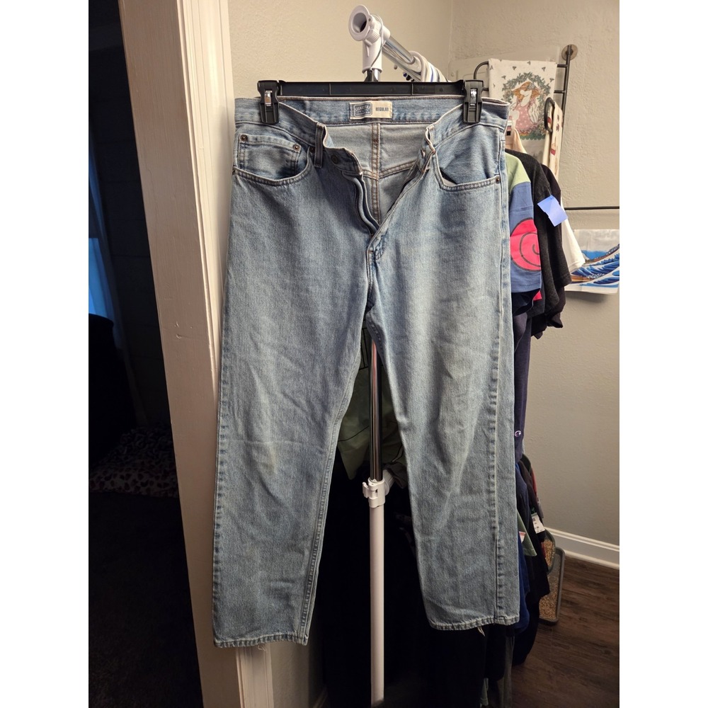 Vintage Levi‎ Strauss Signature Gold Mens Jeans 32x30 - Bootcut - Picture 2 of 3